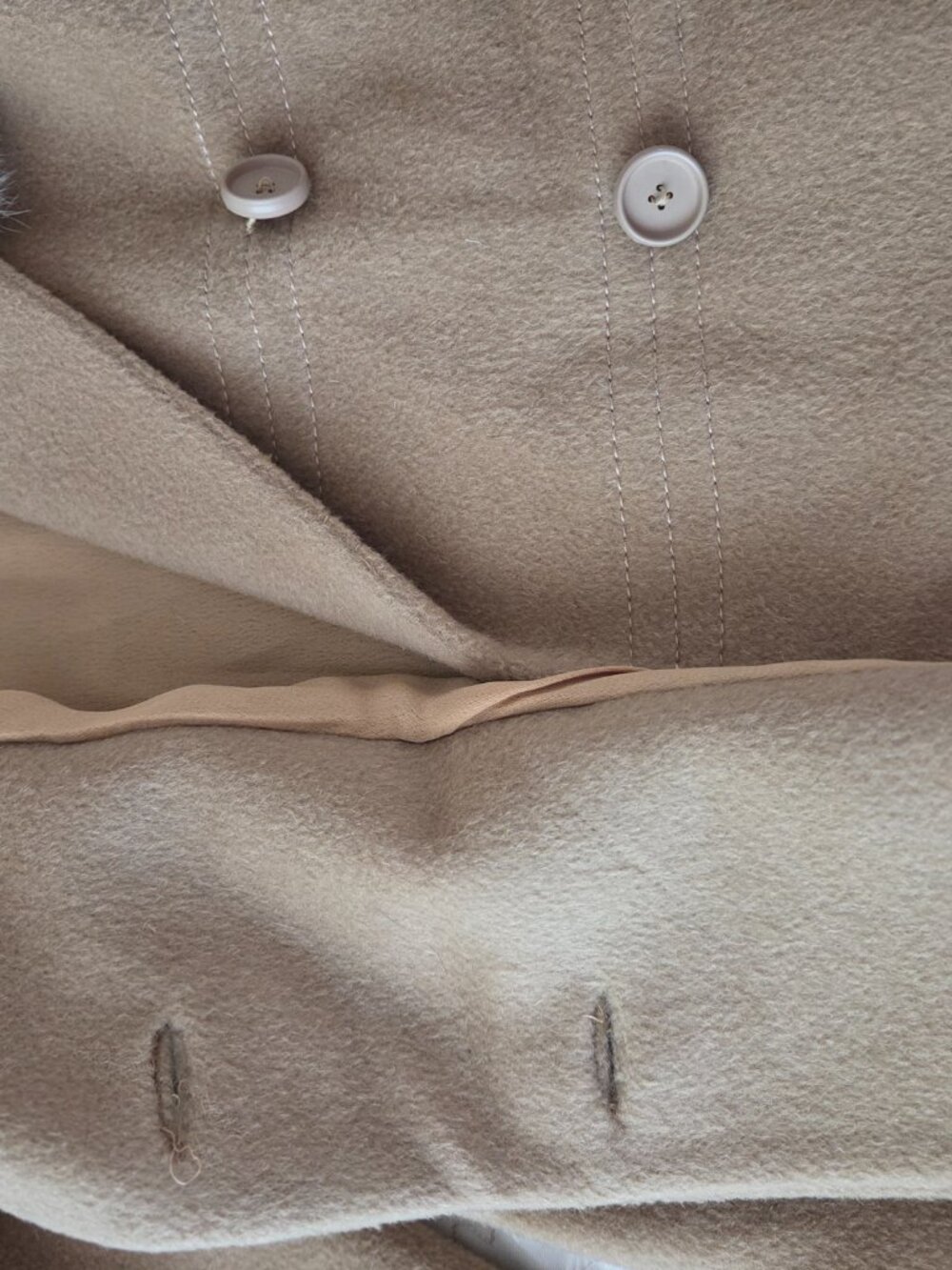 Vintage Camel Colored Wool Suit - Picture 7 of 16